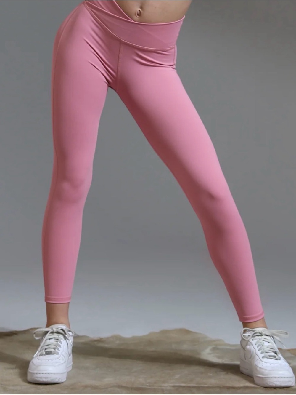 Tiger Friday High-Waist Pink Performance Leggings